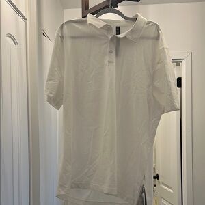 Lululemon White mens polo